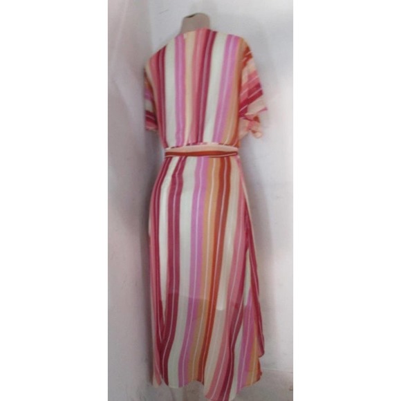 Luxology Womens Multi Color Stripped Dress Size 12 - Picture 2 of 4